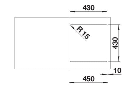 BLANCO SOLIS 400-IF