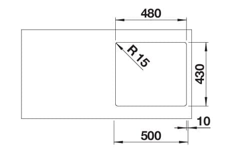 BLANCO SOLIS 450-IF