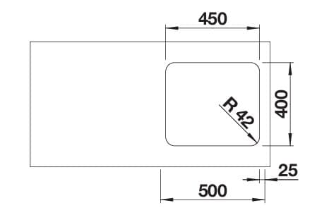BLANCO SOLIS 450-U