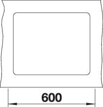 BLANCO SUBLINE 500-F