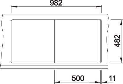 BLANCO LIVIT XL 5 S