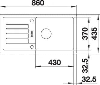 BLANCO FAVUM XL 6 S 4